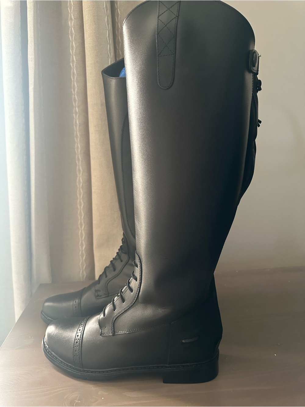 TuffRider Women's Black Over-the-Knee Riding Boots